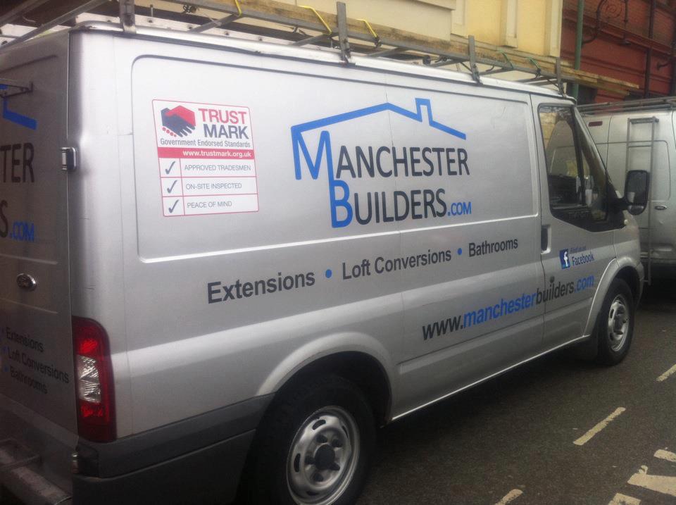 Manchester Builders Van